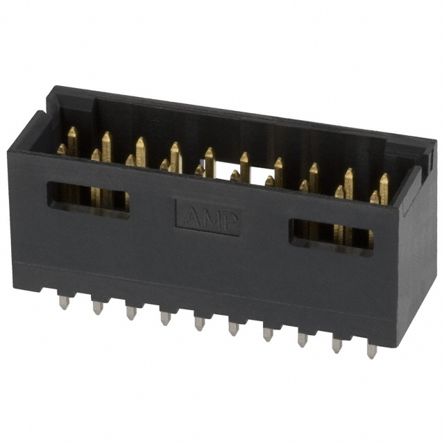102618-8 TE Connectivity AMP Connectors  Headers Male Pins